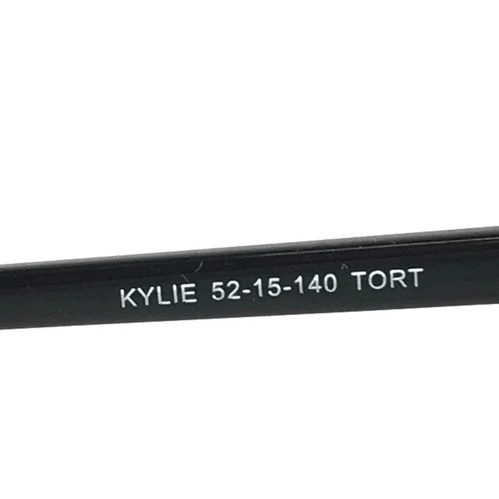 Success Eyeglasses Frames KYLIE TORT Tortoise Black Cat Eye Full Rim 52-15-140